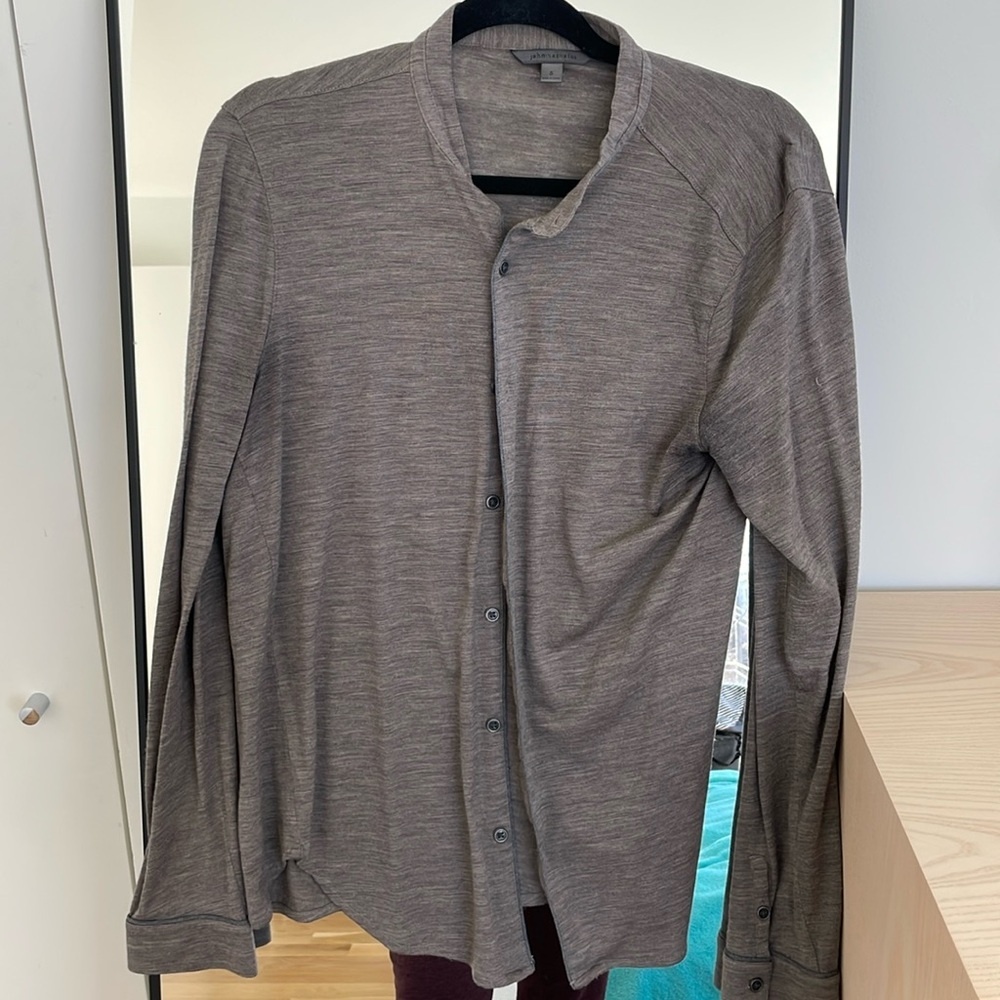 John varvatos mens button up small